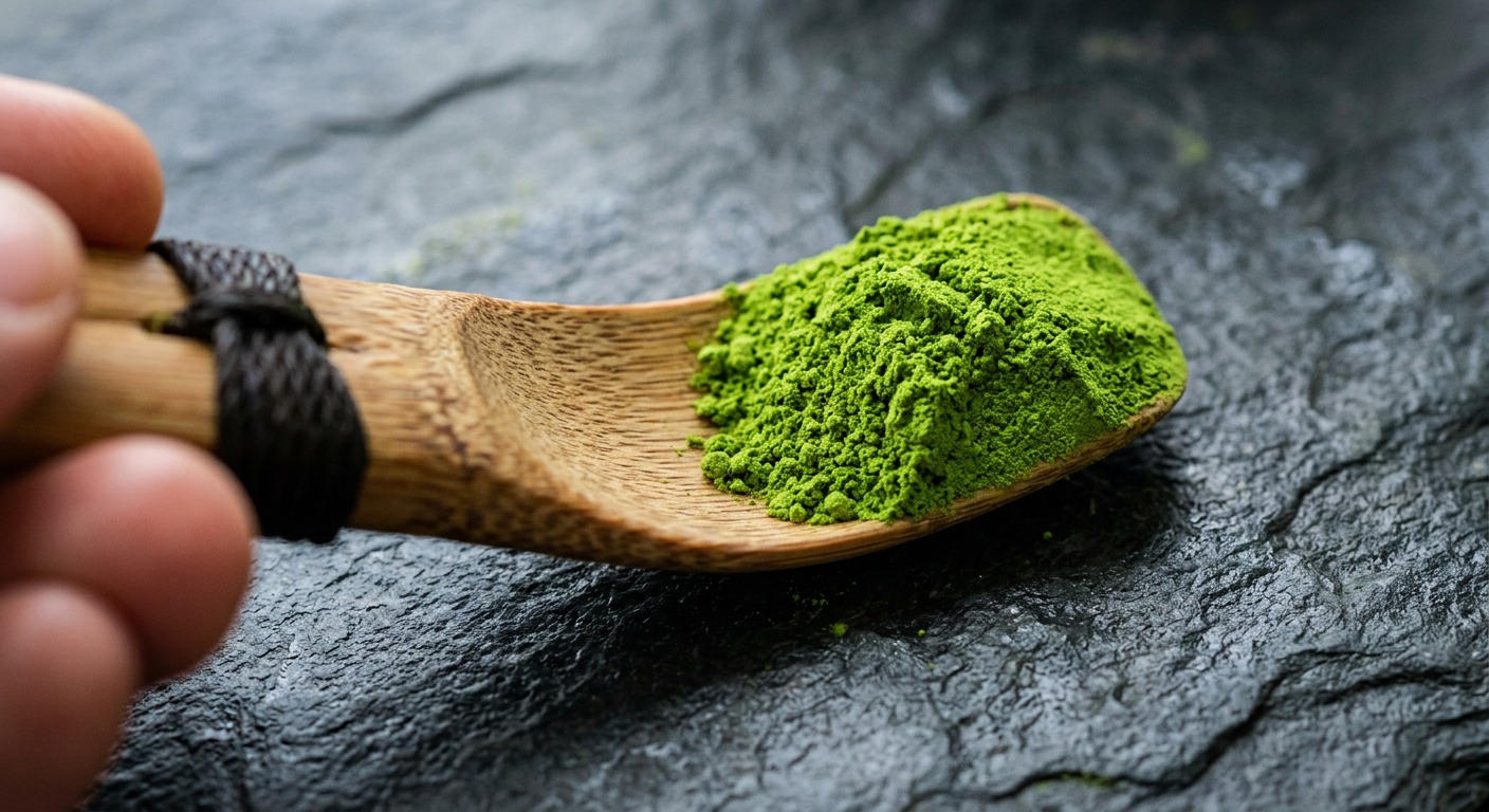Natural Bamboo Chashaku Scoop